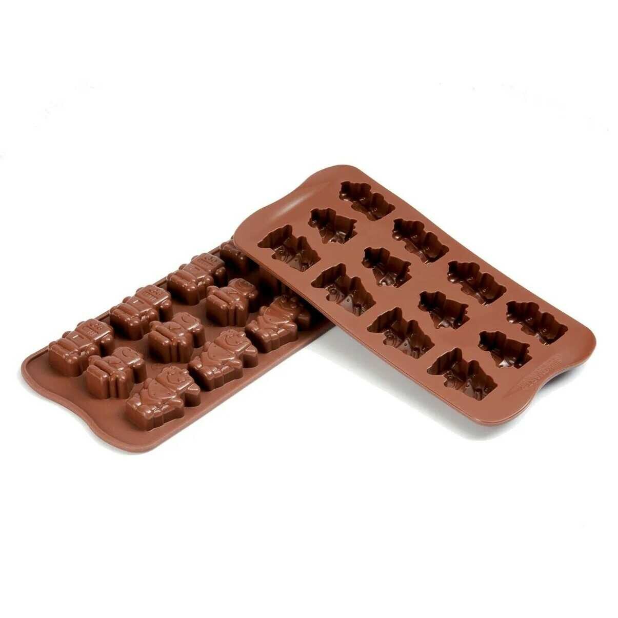 Silikomart Forma na čokoládu Robochoc