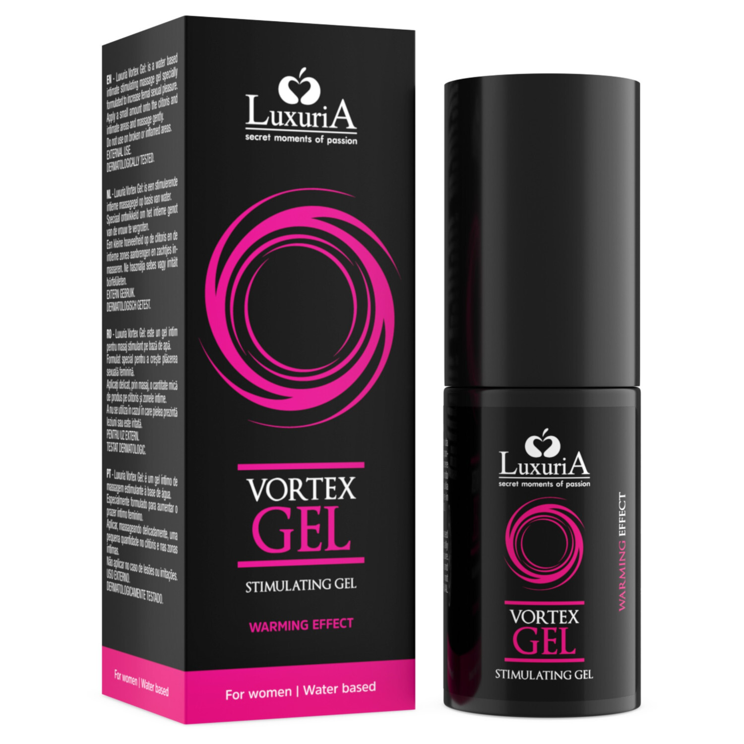 Intimateline Luxuria Vortex - stimulační gel pro ženy s hřejivým účinkem (30 ml)