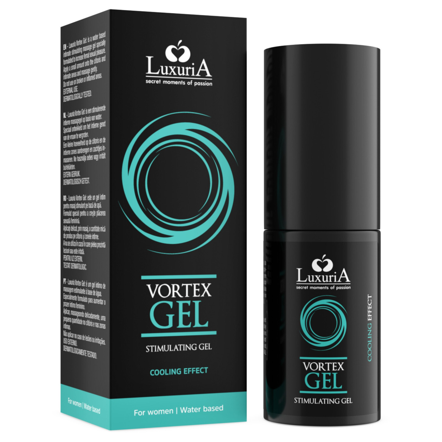 Intimateline Luxuria Vortex - stimulační chladivý gel pro ženy (30 ml)