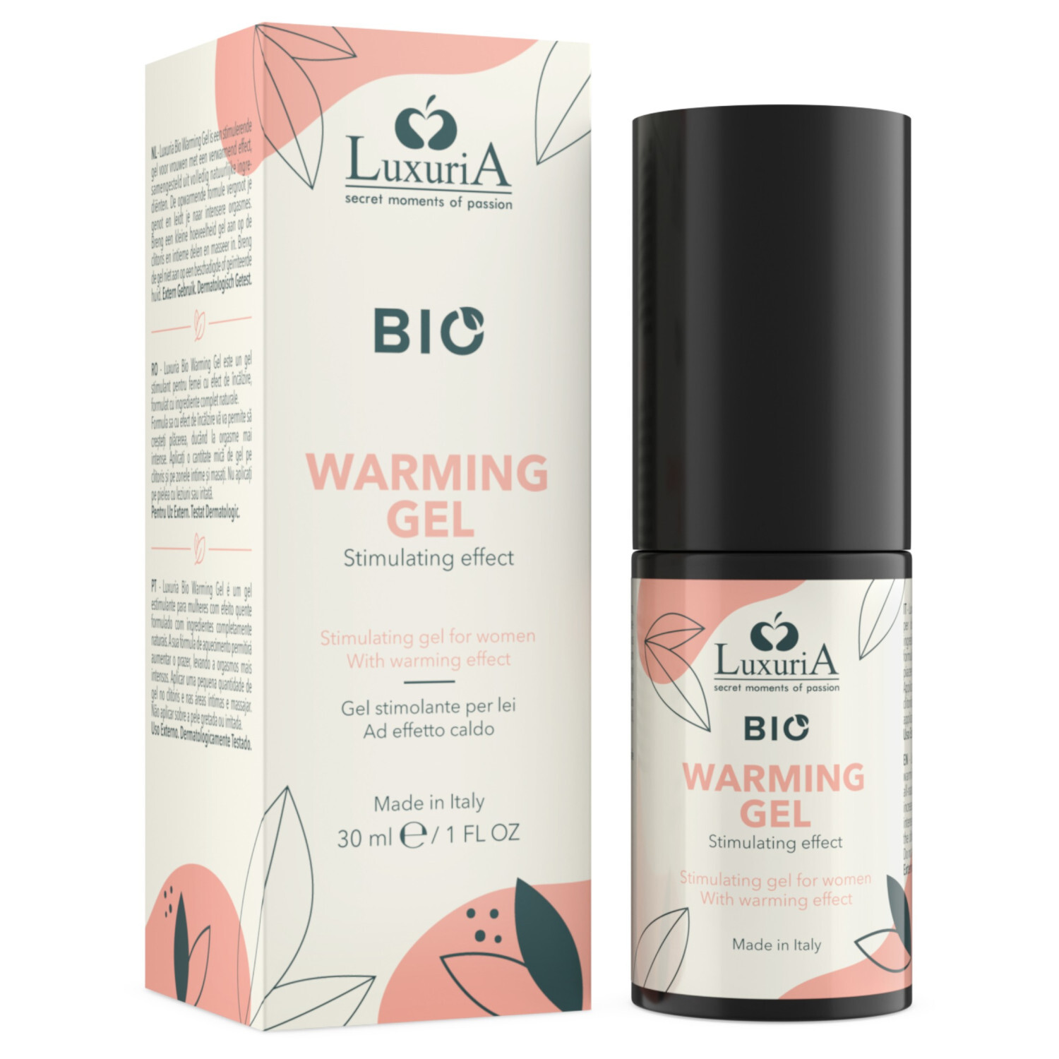 Intimateline Luxuria BIO - hřejivý stimulační gel pro ženy (30 ml)