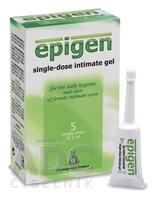 CHEMIGROUP France,S.A. Epigen vaginální gel 5x5 ml 5 x 5 ml
