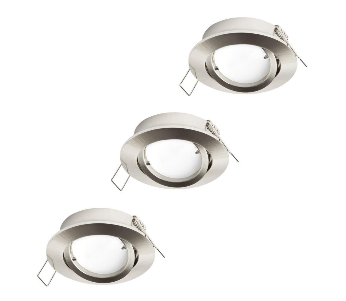 Eglo 31692 - SADA 3x LED Podhledové svítidlo TEDO 1xGU10/5W/230V 31692