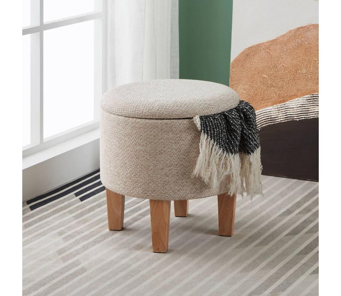 Eglo 424032 - Taburet MASHIKE 40x39 cm béžová 424032