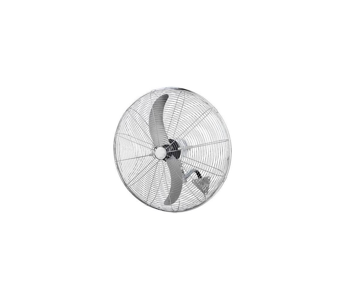 Eurolamp Nástěnný látor 180W/230V pr. 66 cm stříbrná + dálkové ovládání 147-29043