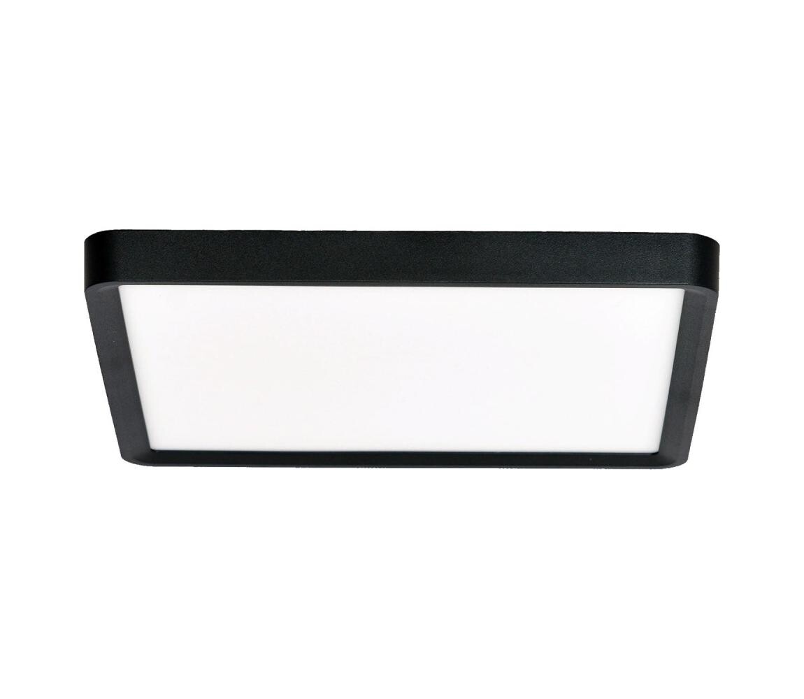 Fulgur s-43101 - LED Stropní svítidlo NOMY LED/24W/230V CCT IP40 30x30 cm černá s-43101