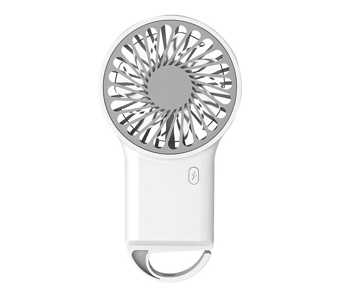 Eurolamp Nabíjecí kapesní látor 3W/5V 300 mAh bílá 300-20557