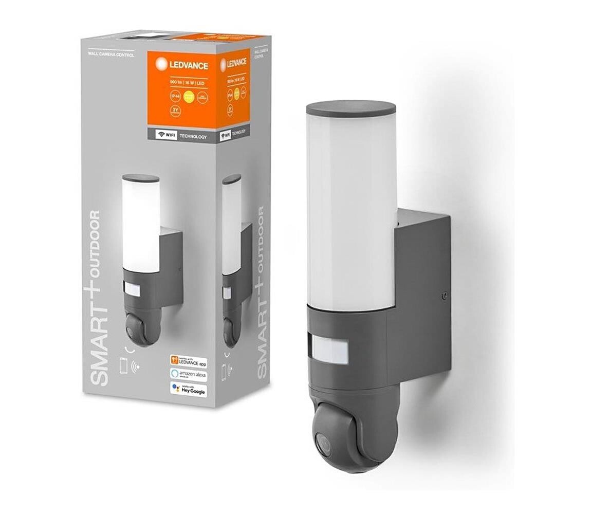 Ledvance - LED Svítidlo se senzorem a kamerou SMART+ LED/16W/230V Wi-Fi IP44 4058075564602
