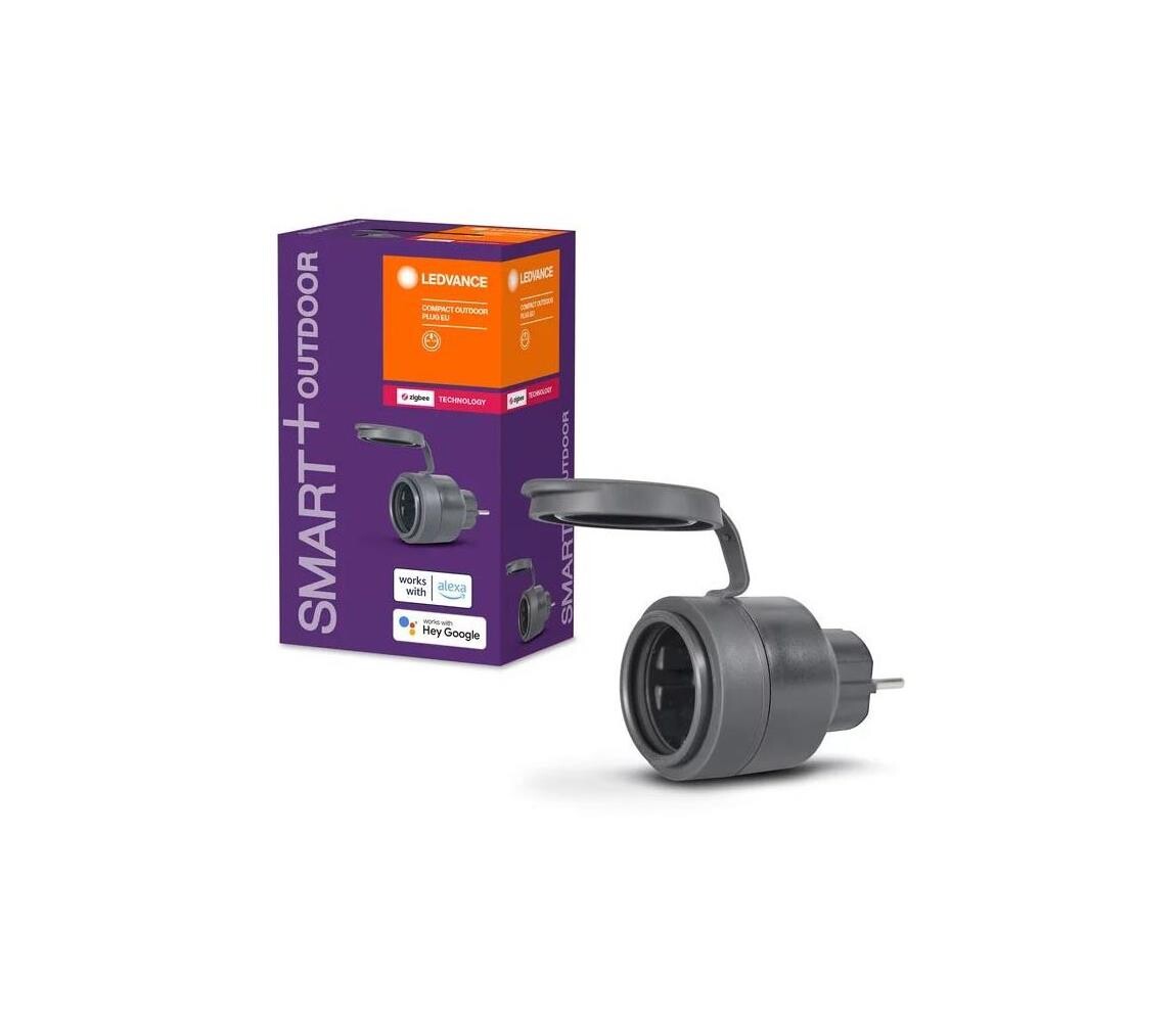 Ledvance - Venkovní chytrá zásuvka SMART+ PLUG 3680W IP44 4058075729322