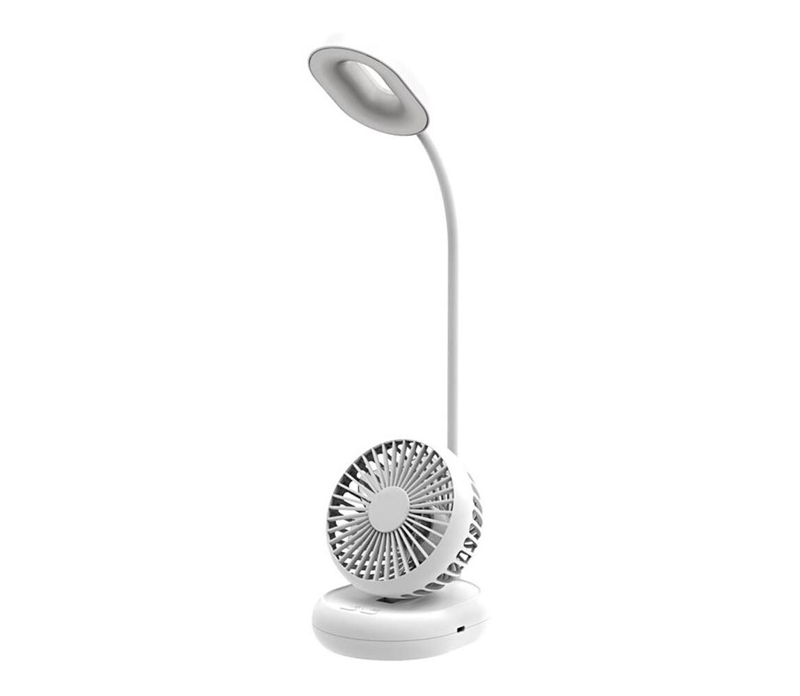 Eurolamp LED Stmívatelná stolní lampa s látorem LED/2W/5V 6000-8000K 2000 mAh 300-20563