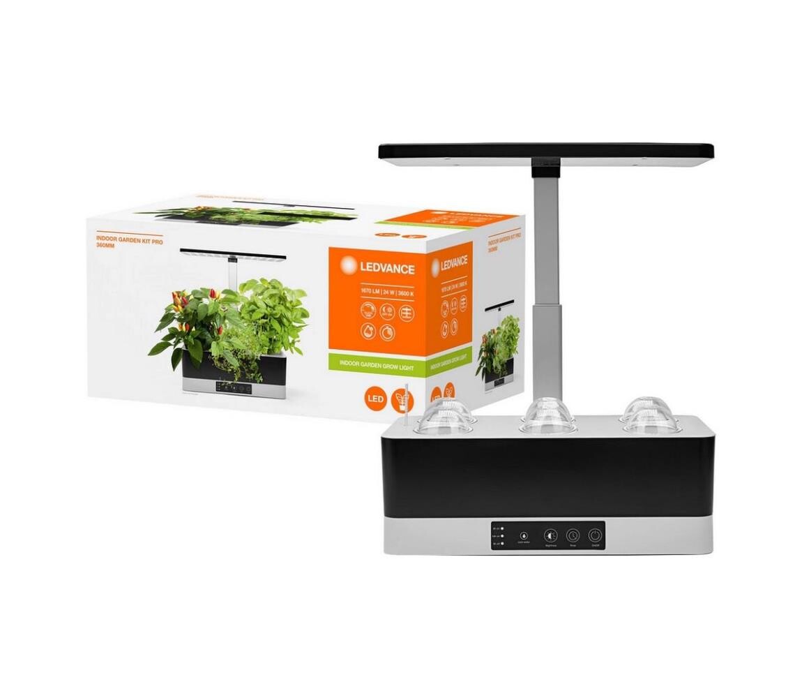 Ledvance - LED Stmívatelná interiérová lampa na rostliny GARDEN KIT LED/24W/230V 4058075576179