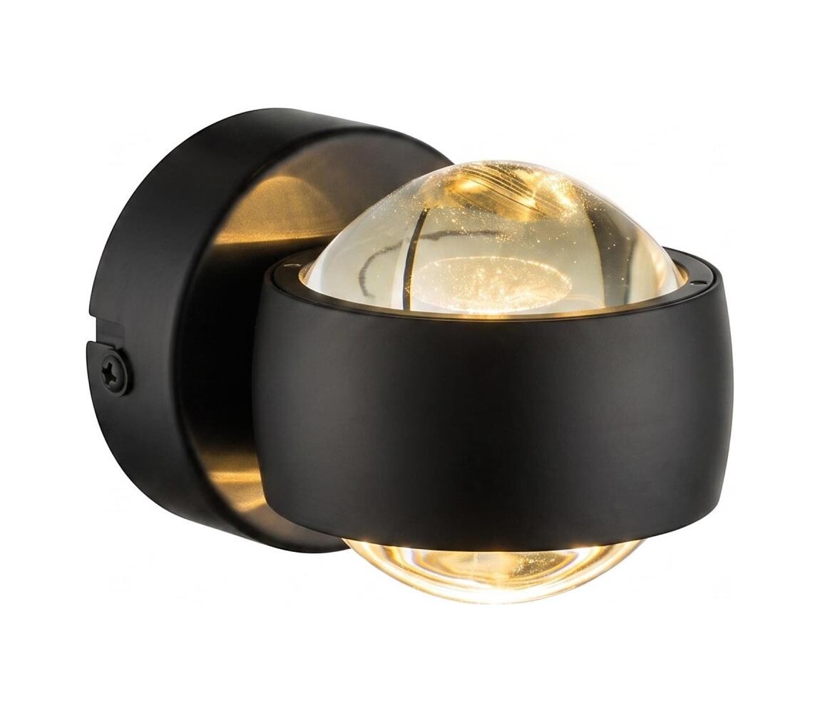 Globo 78290B - LED Nástěnné svítidlo RANDI LED/7W/230V 3000K černá 78290B