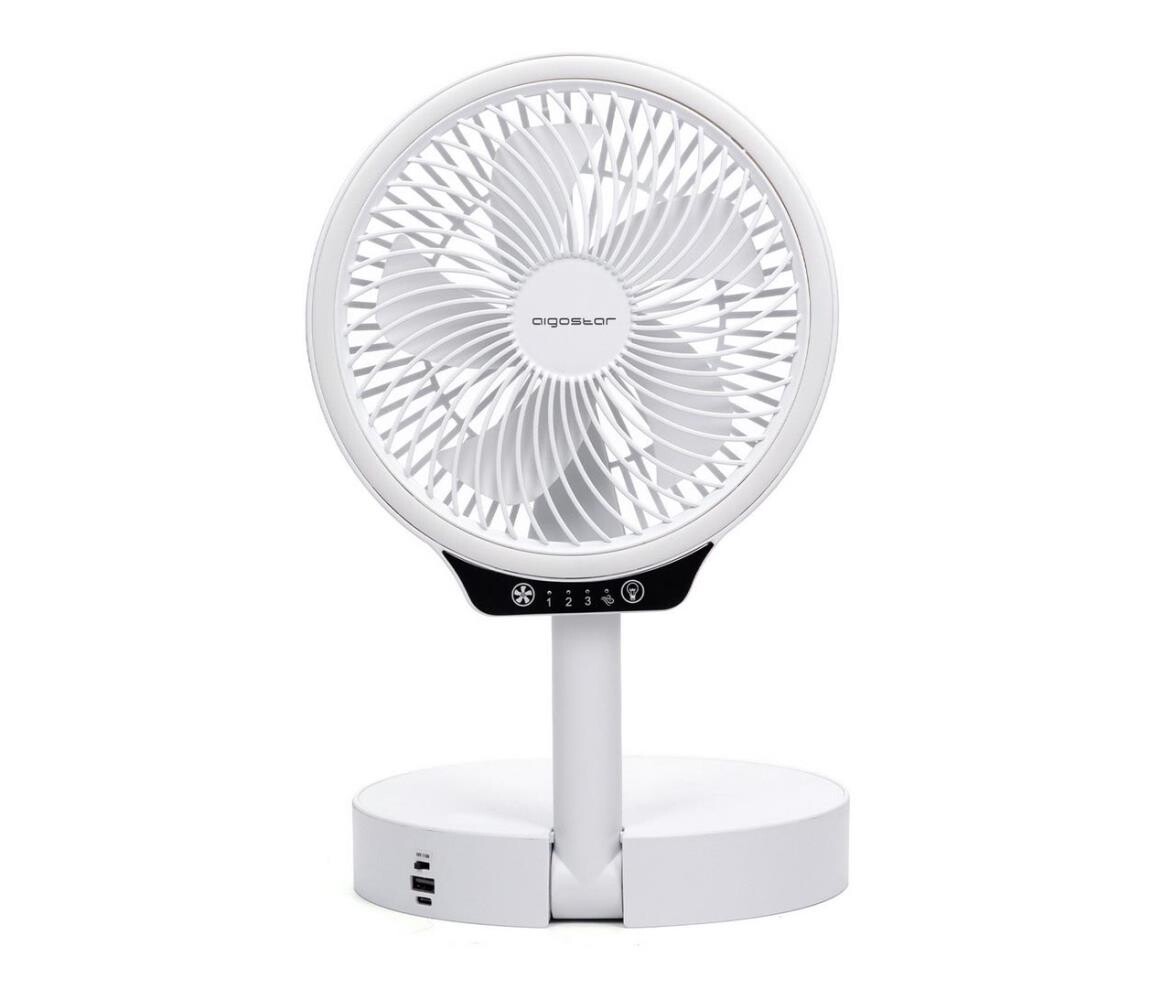 B.V.  - LED Bezdrátový skládací látor s USB portem 6,5W/5V 8000 mAh 330100A4T
