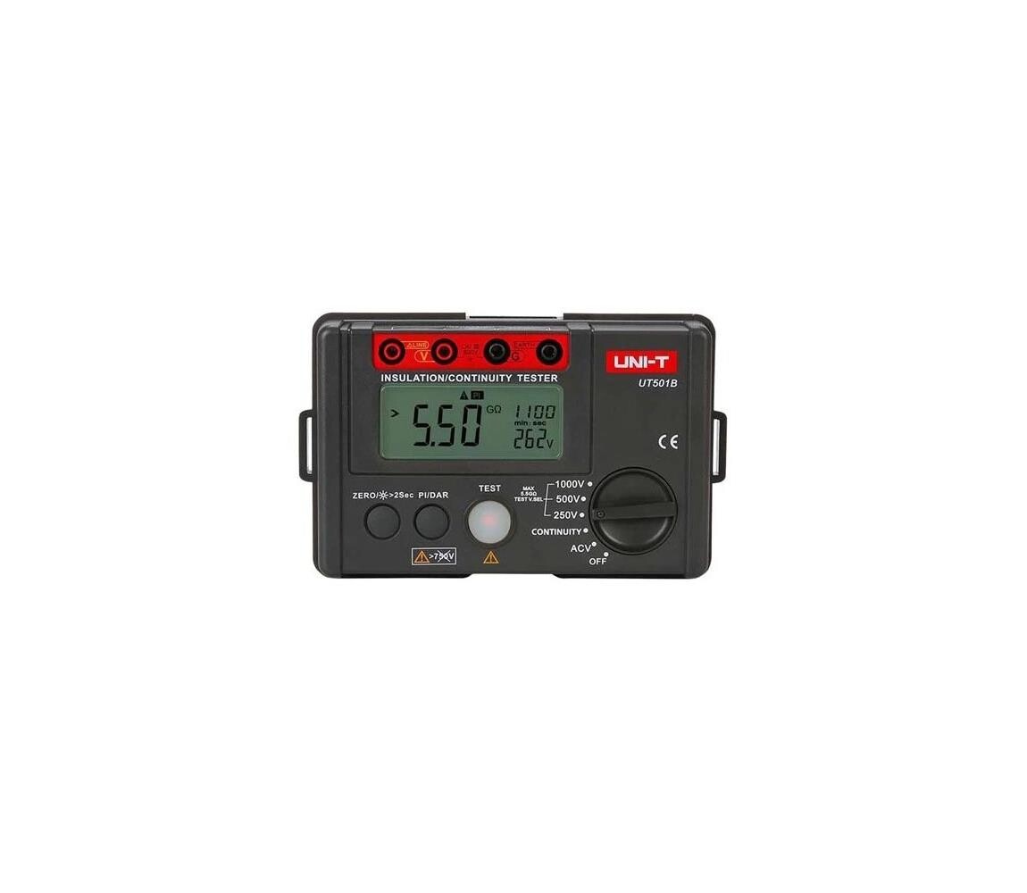 Uni-T UT501B - Tester izolačního odporu 6xAA 07720286