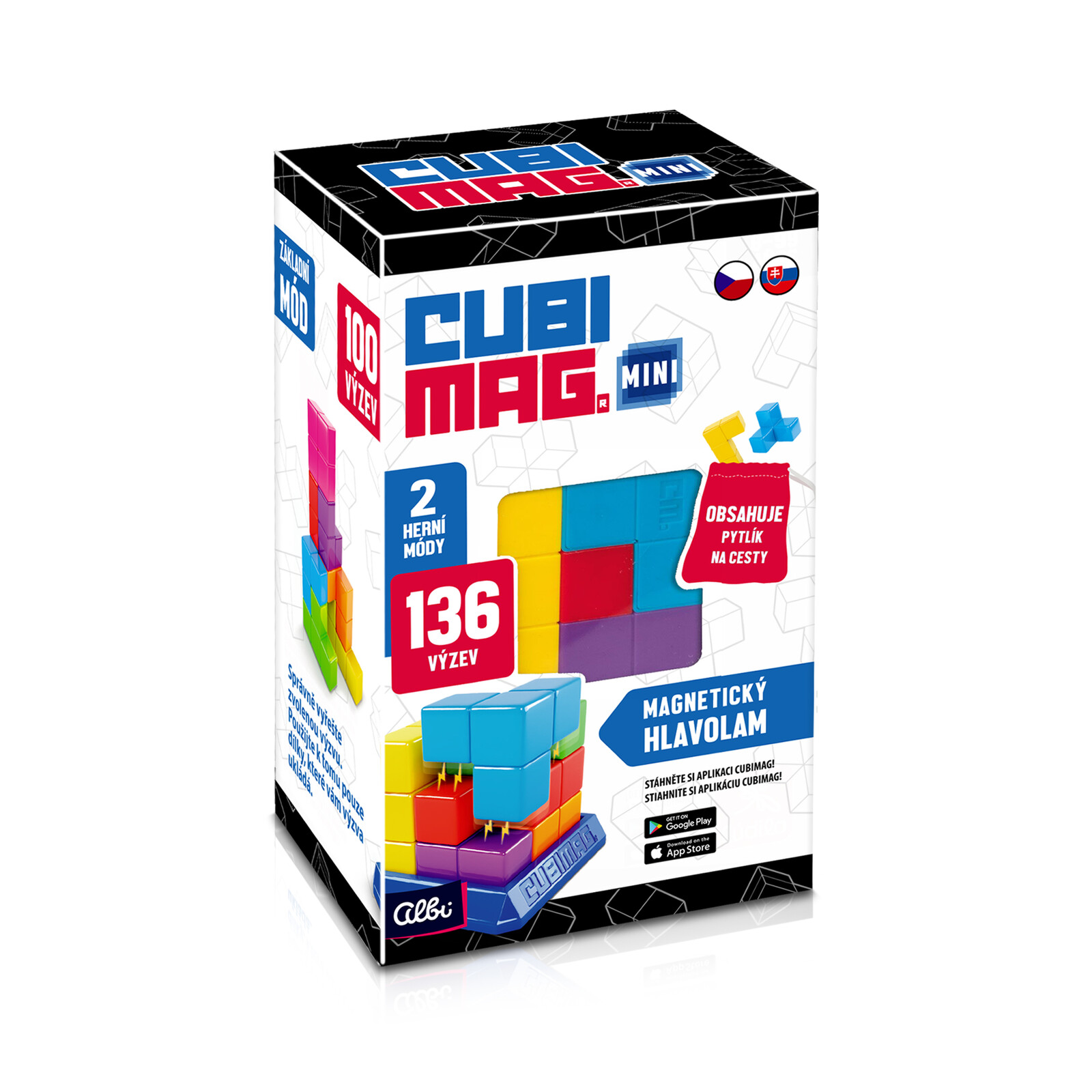 Cubimag Mini - Magnetické hlavolamy Albi