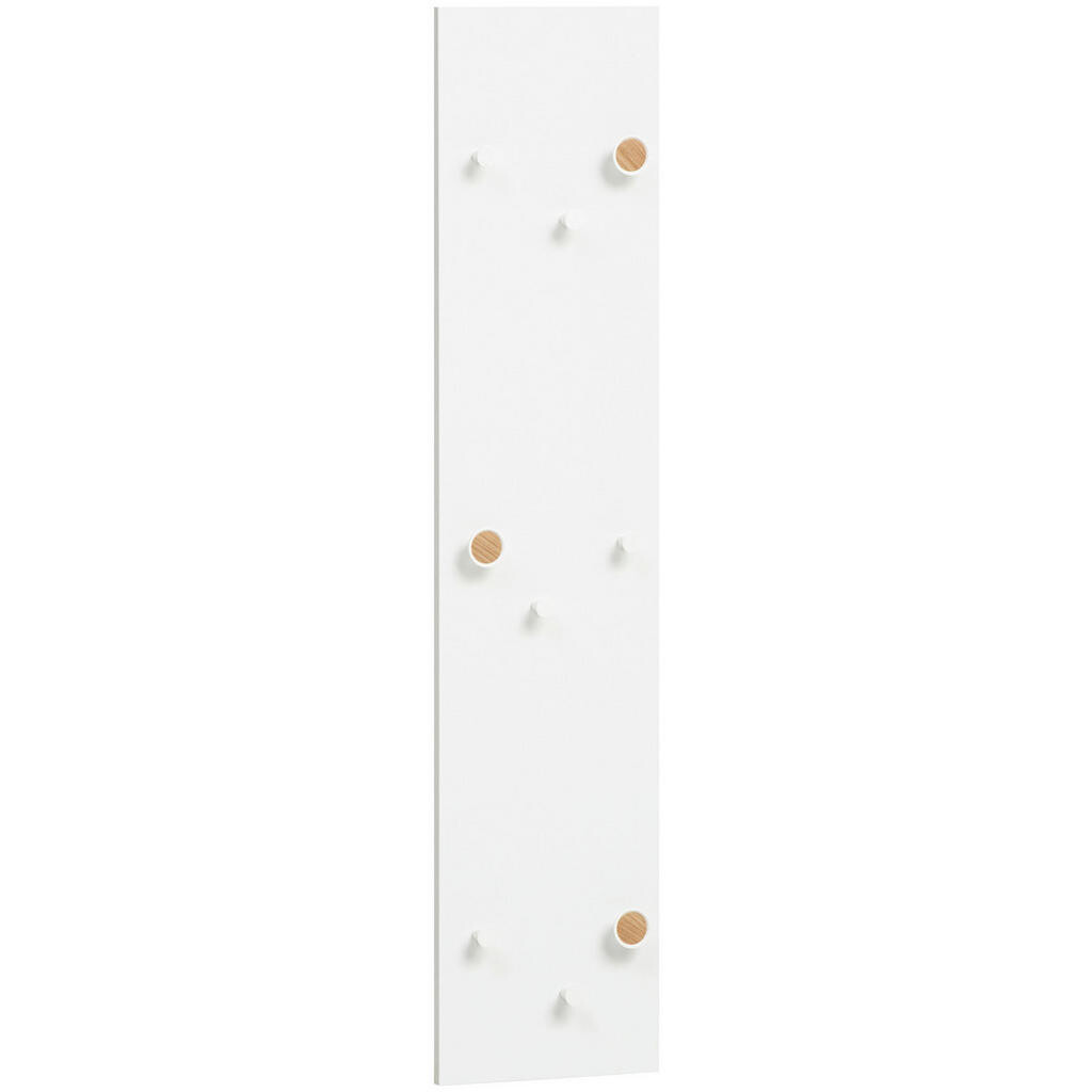 MID.YOU ŠATNÍ PANEL, bílá, 24,5/109/2,6 cm