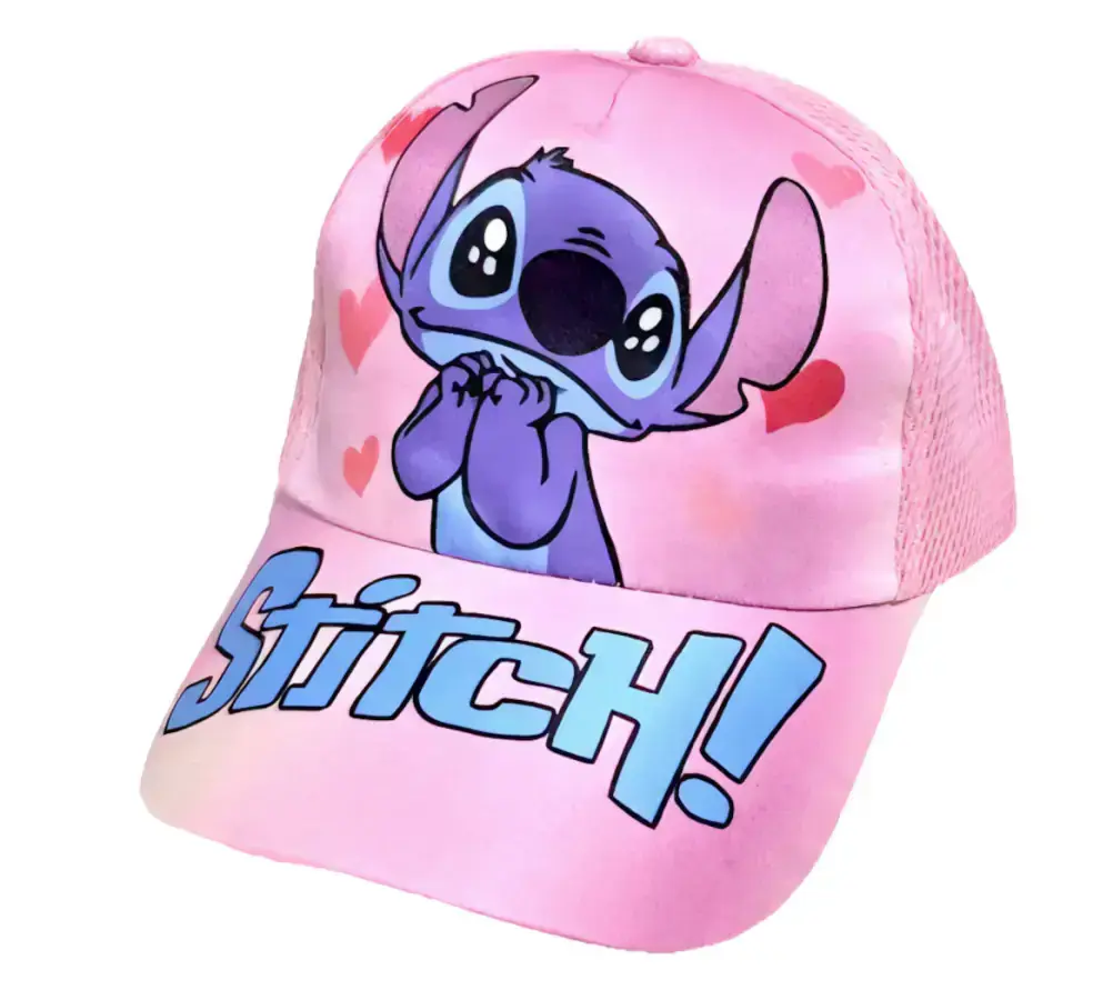 Toybit Dětská kšiltovka Stitch Hearts KCSN2514 S/M