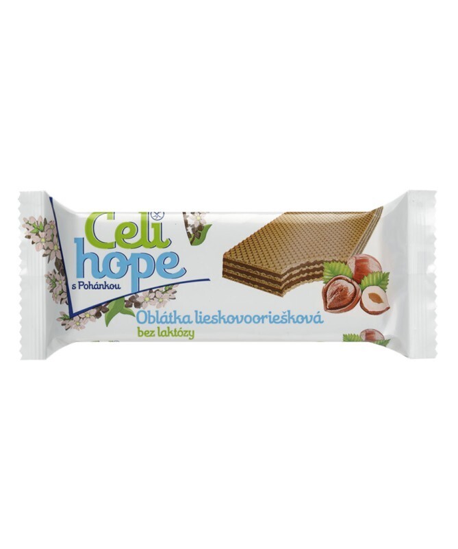 PLH CELI HOPE Oplatka oříšková - bez lepku 35 g DMT 05/2026