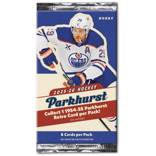 2025-2026 NHL UD Parkhurst Champions Hobby Balíček - hokejové karty