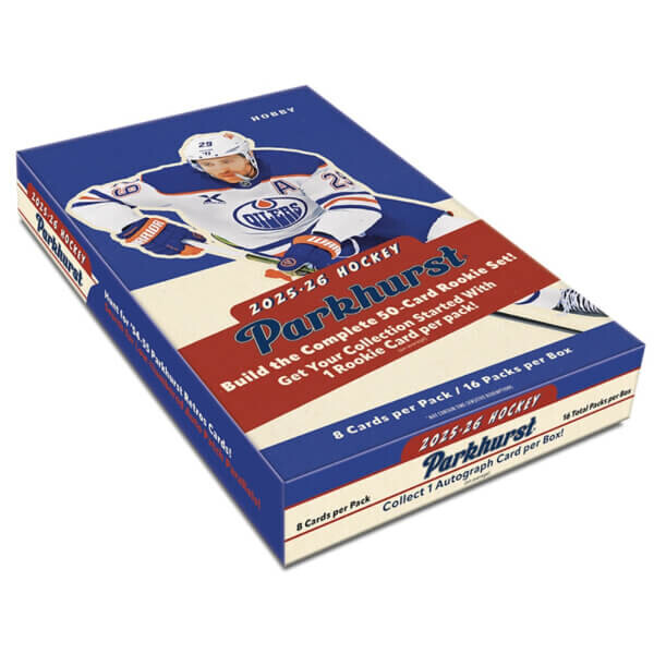 2025-2026 NHL UD Parkhurst Champions Hobby Box - hokejové karty