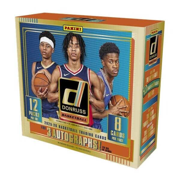 2025-2026 NBA karty Panini Donruss Basketball Hobby Box