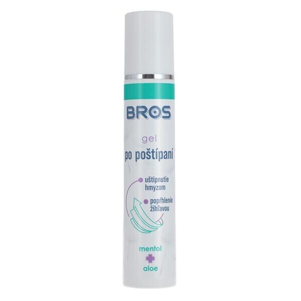 BROS Gel po štípnutí hmyzem s mentolem a aloe vera, 50 ml