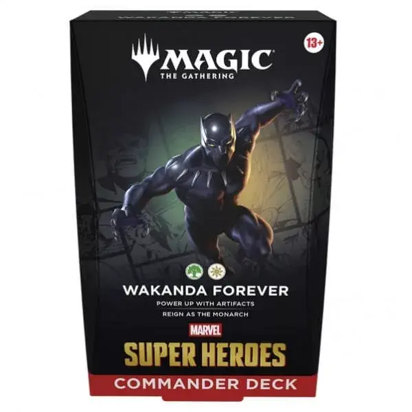 Wizards of the Coast Magic The Gathering - Marvel Super Heroes Commander Deck Commander deck: Wakanda Forever