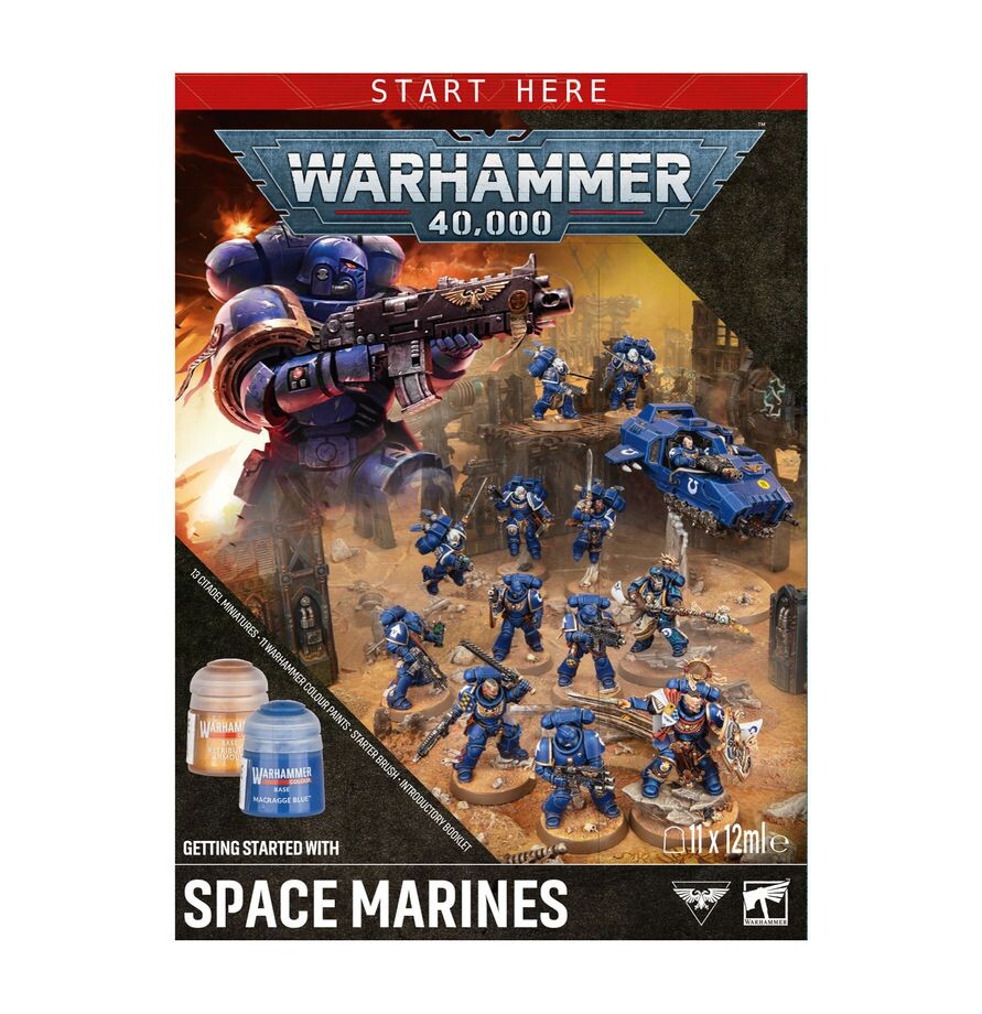 Citadel Warhammer 40000: Getting Started with Space Marines