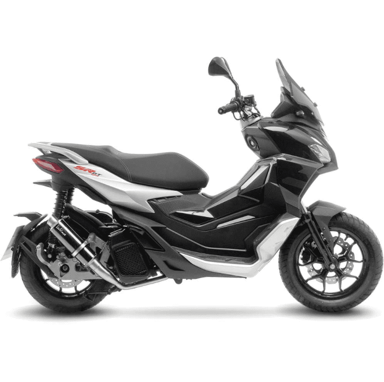 Výfuk LeoVince SBK GP-CORSA Carbone Aprilia SR GT 125 / 200 Euro5 2022-> (Racing) 15500U