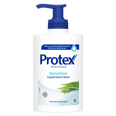 Protex Sensitive antibakteriální tekuté mýdlo s dávkovačem 250 ml