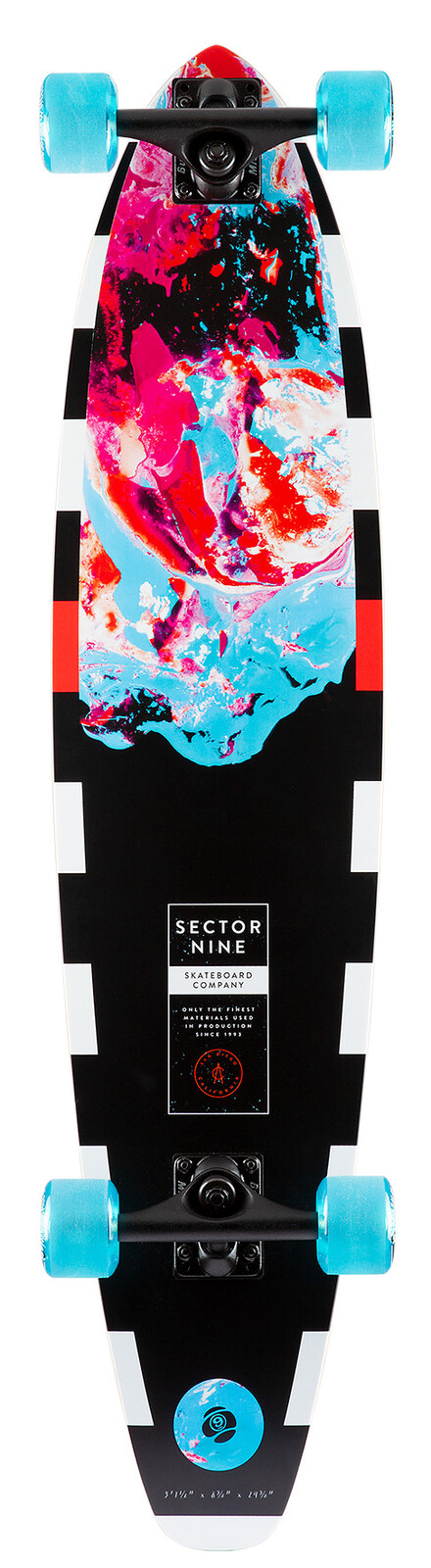 Sector 9 - Cosmos Cutback 37,5“ - longboard