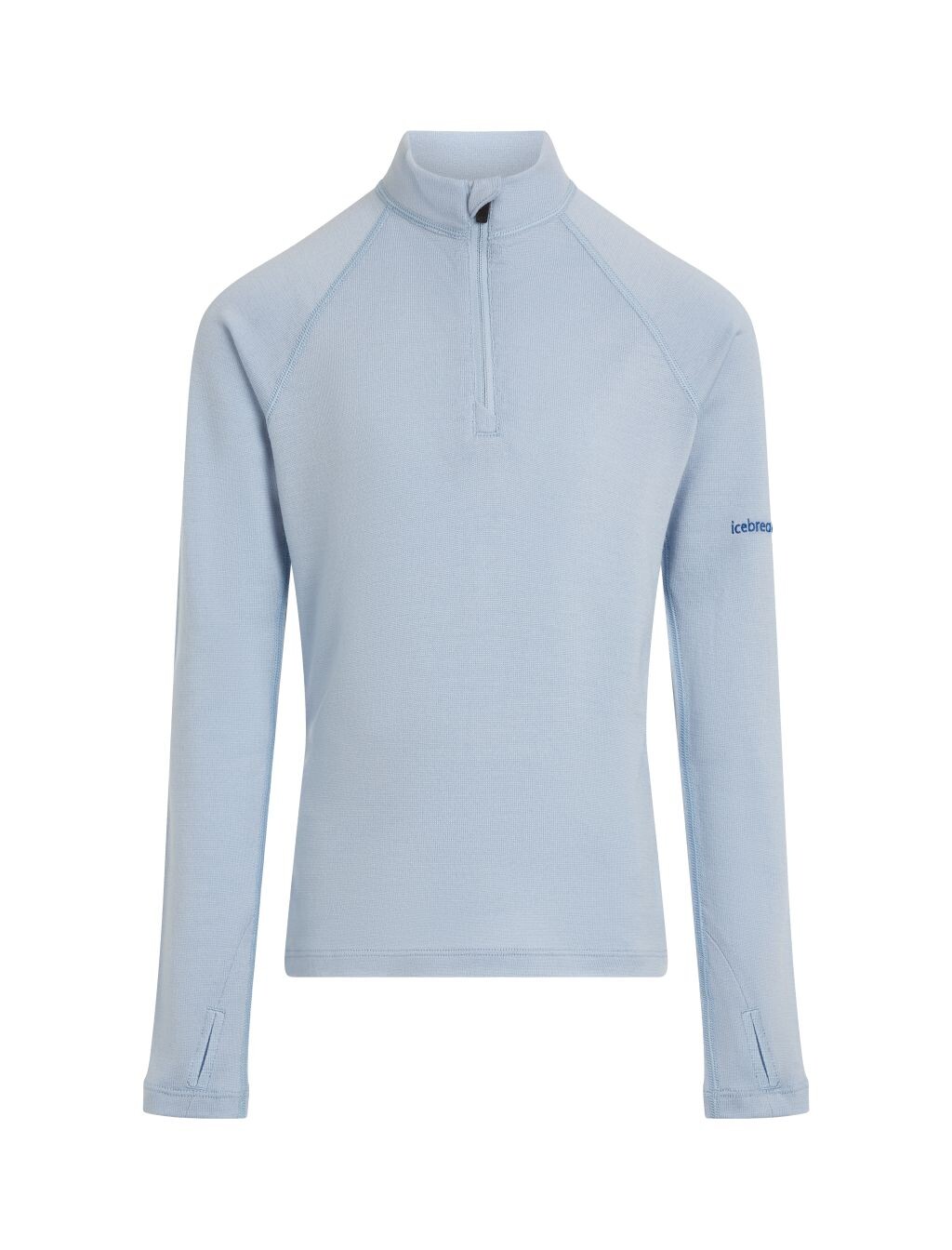 ICEBREAKER Kids 260 Tech LS Half Zip, Zinc Blue (vzorek) velikost: 8