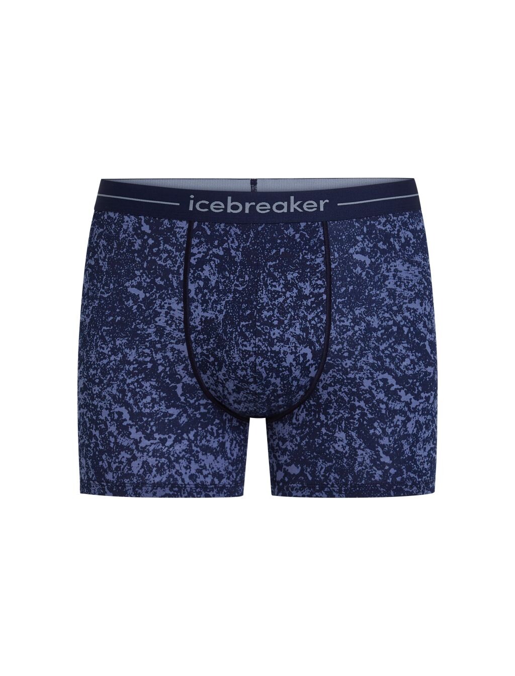 ICEBREAKER Mens Merino 150 Anatomica Boxers Moss Bloom, Midnight Navy/Aop (vzorek) velikost: M