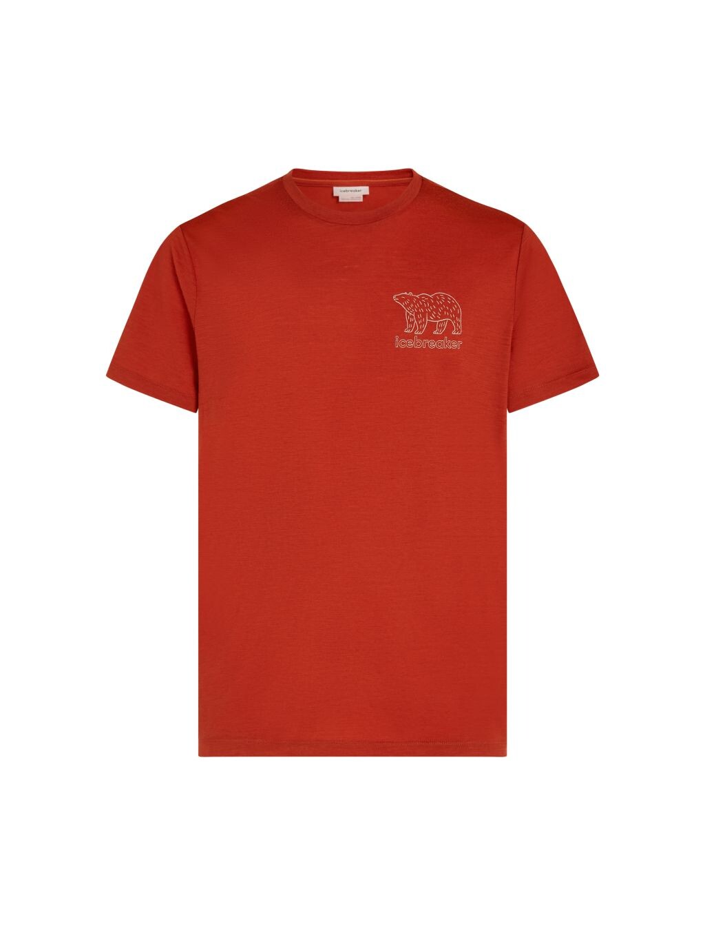 ICEBREAKER Mens Merino 150 Tech Lite SS Tee Forest Footsc, Agate (vzorek) velikost: M