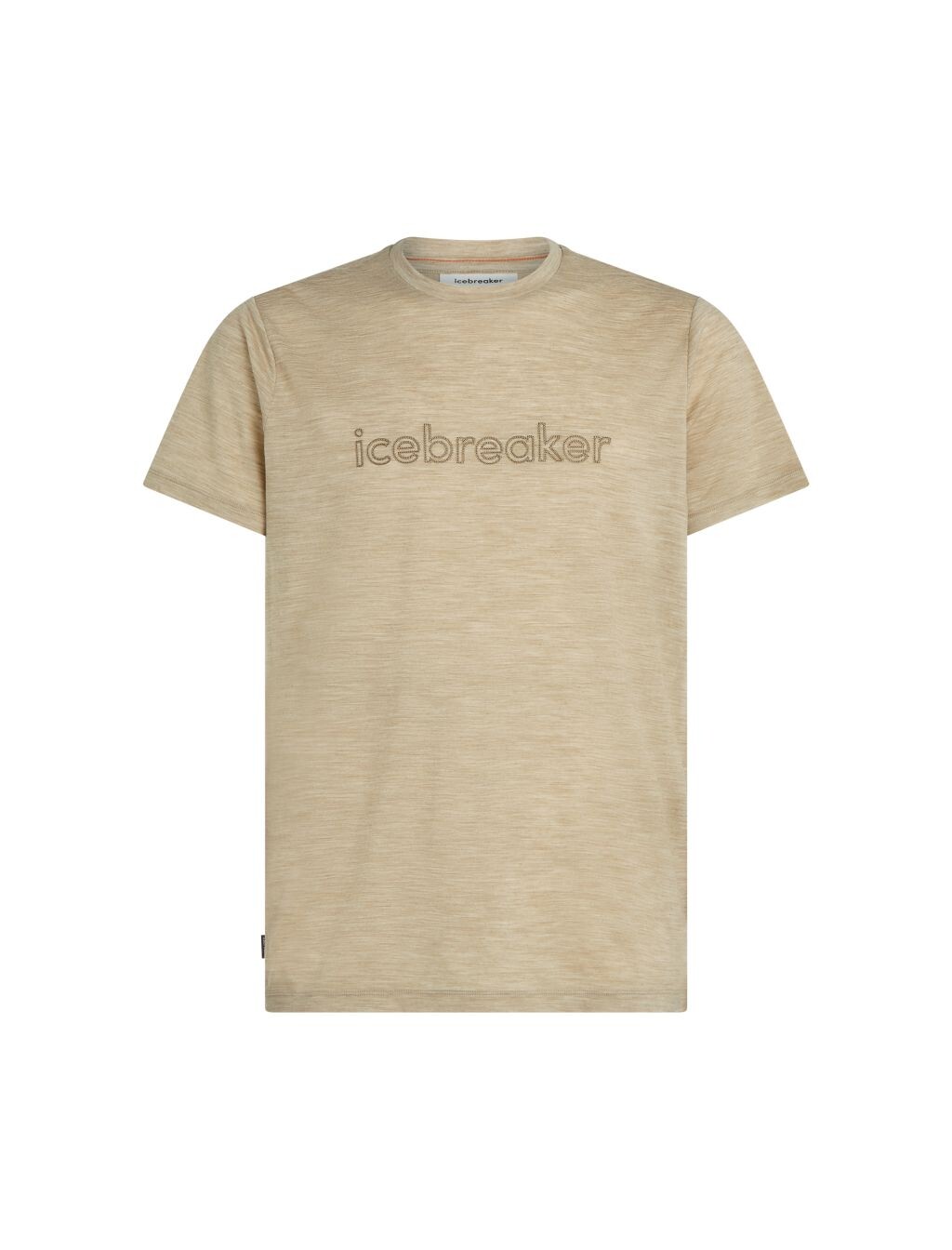 ICEBREAKER Mens Merino 150 Tech Lite SS Tee IB Stitchline, Bay Heather (vzorek) velikost: M