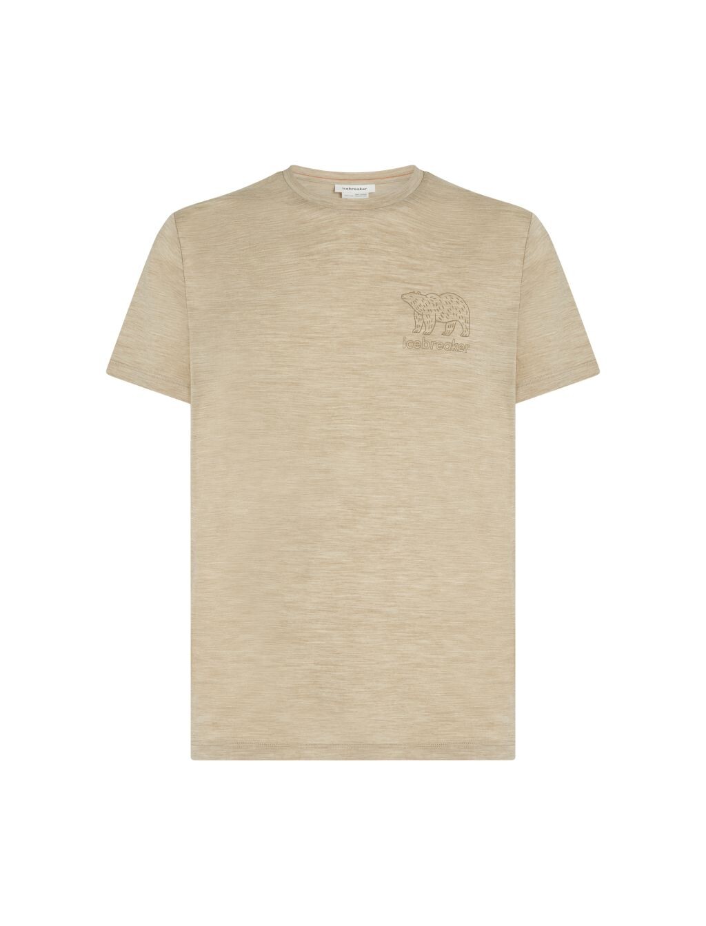 ICEBREAKER Mens Merino 150 Tech Lite SS Tee Forest Footsc, Bay Heather (vzorek) velikost: M