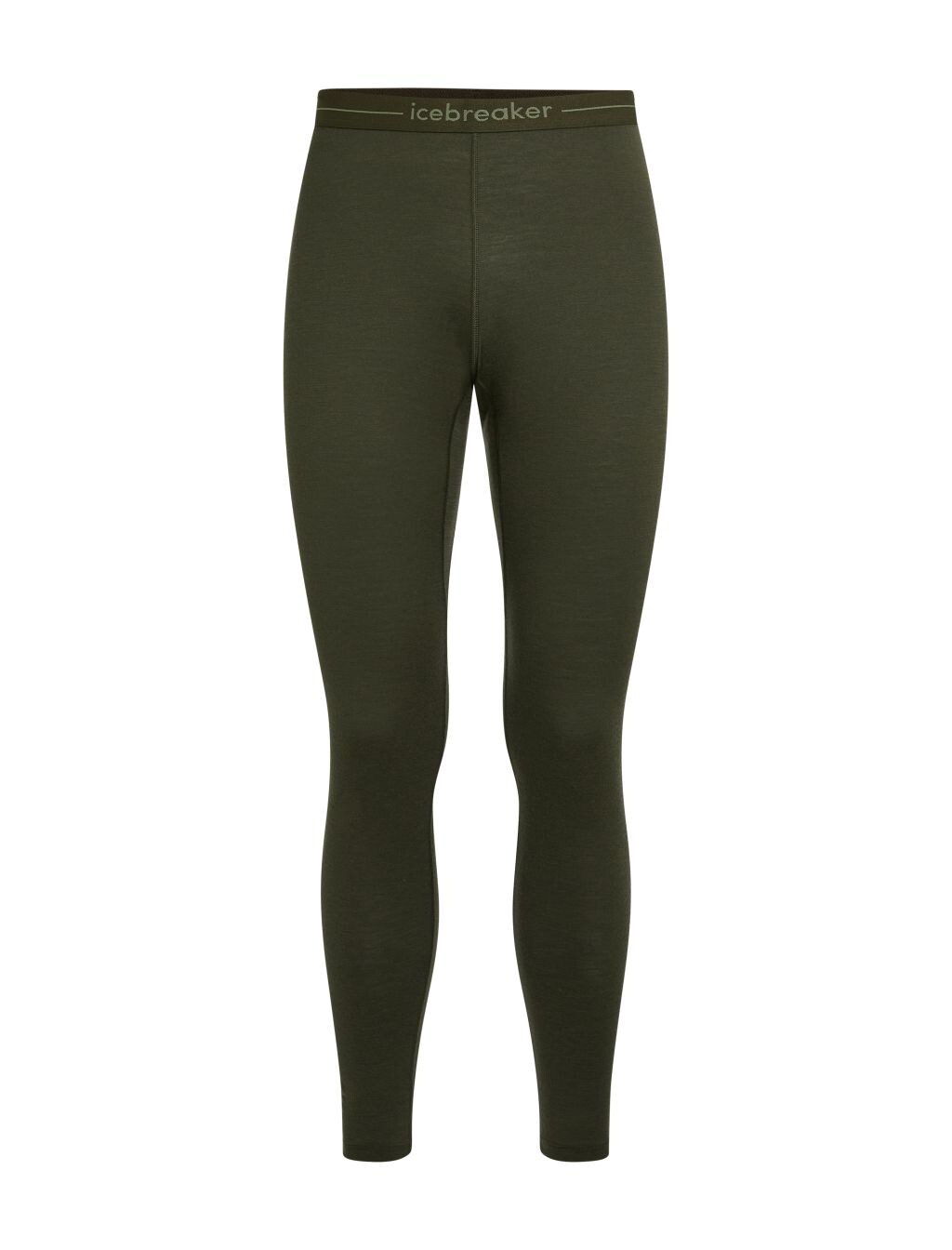 ICEBREAKER Mens 200 Oasis Leggings, Dark Loden (vzorek) velikost: M