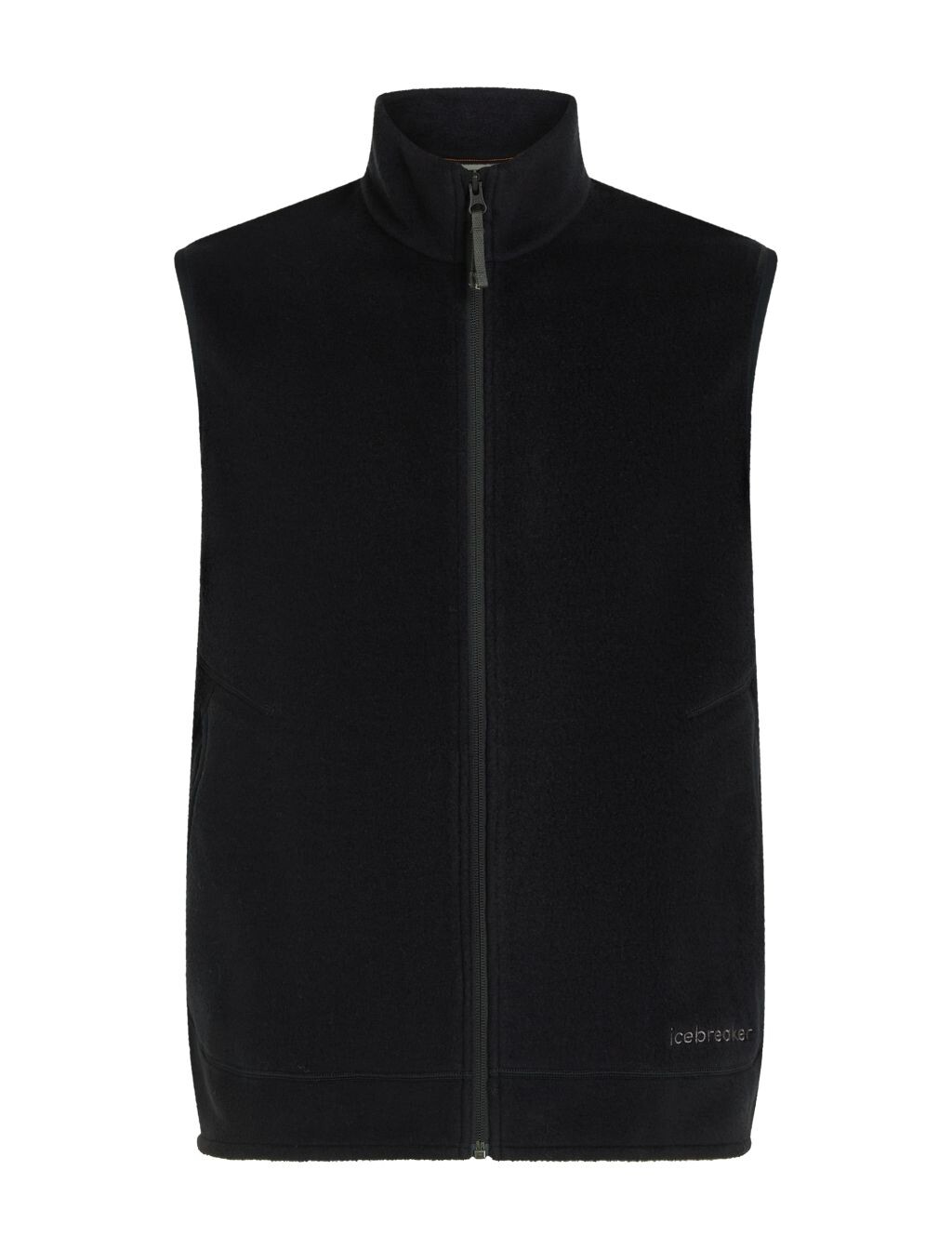 ICEBREAKER Mens Merino 800 RealFleece Classic Pile Vest, Black (vzorek) velikost: M