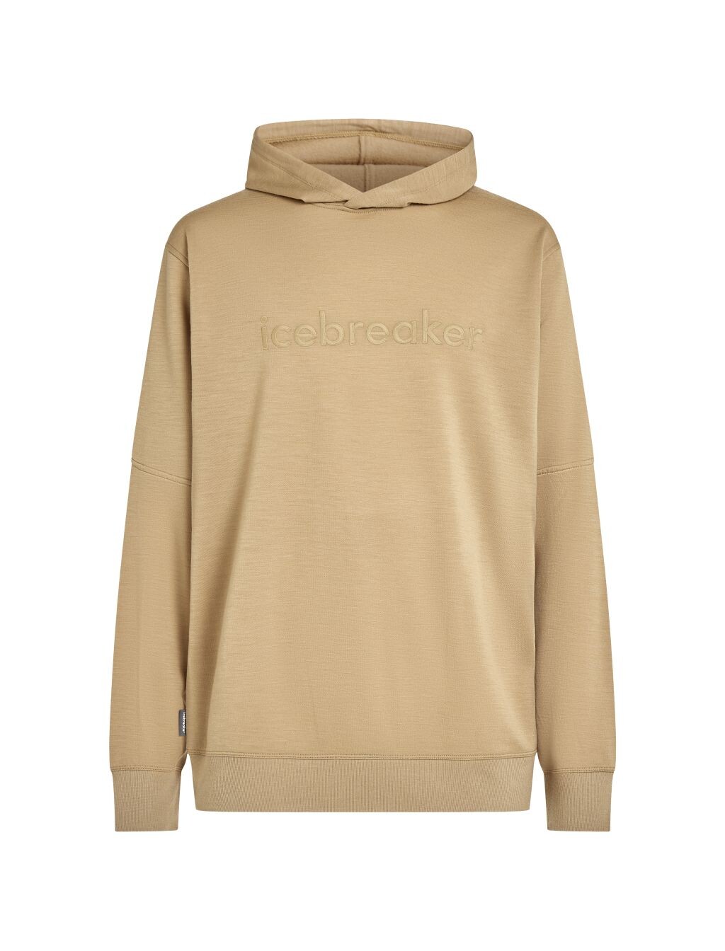 ICEBREAKER Mens Merino 360 RealFleece Elemental LS Hood, Cumin (vzorek) velikost: M