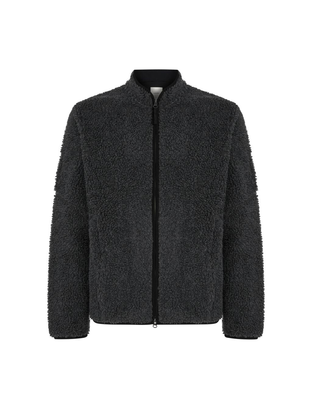 ICEBREAKER Mens Merino 960 RealF High Pile LS Zip, Jet Heather/Black (vzorek) velikost: M