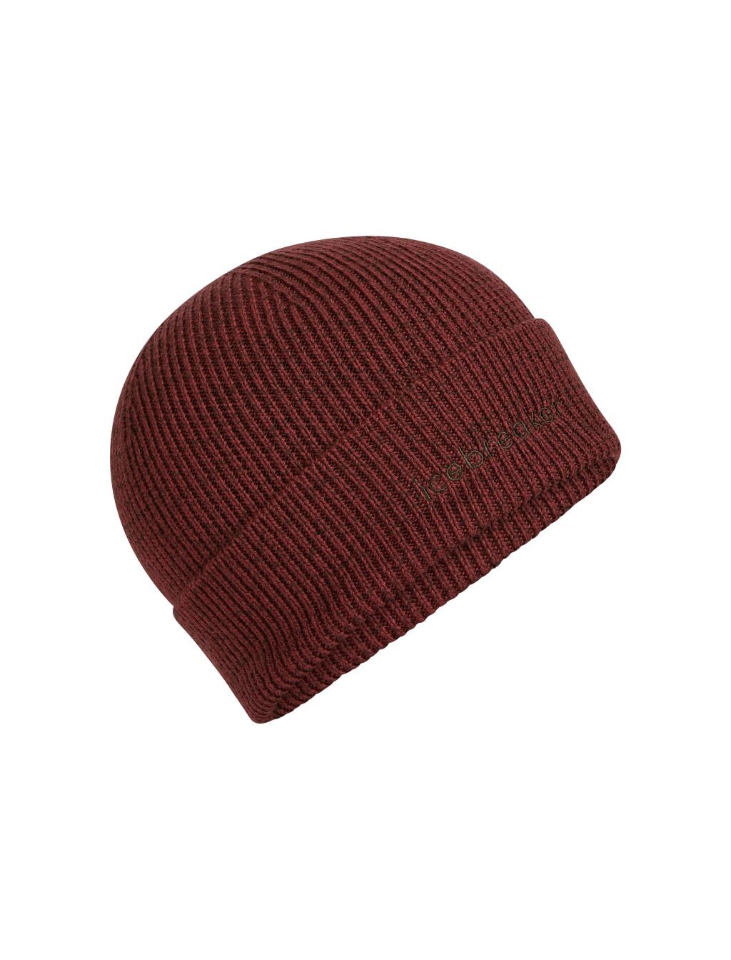 ICEBREAKER Unisex Merino All Day Toque Beanie, Port/Bittersweet (vzorek) velikost: OS (UNI)