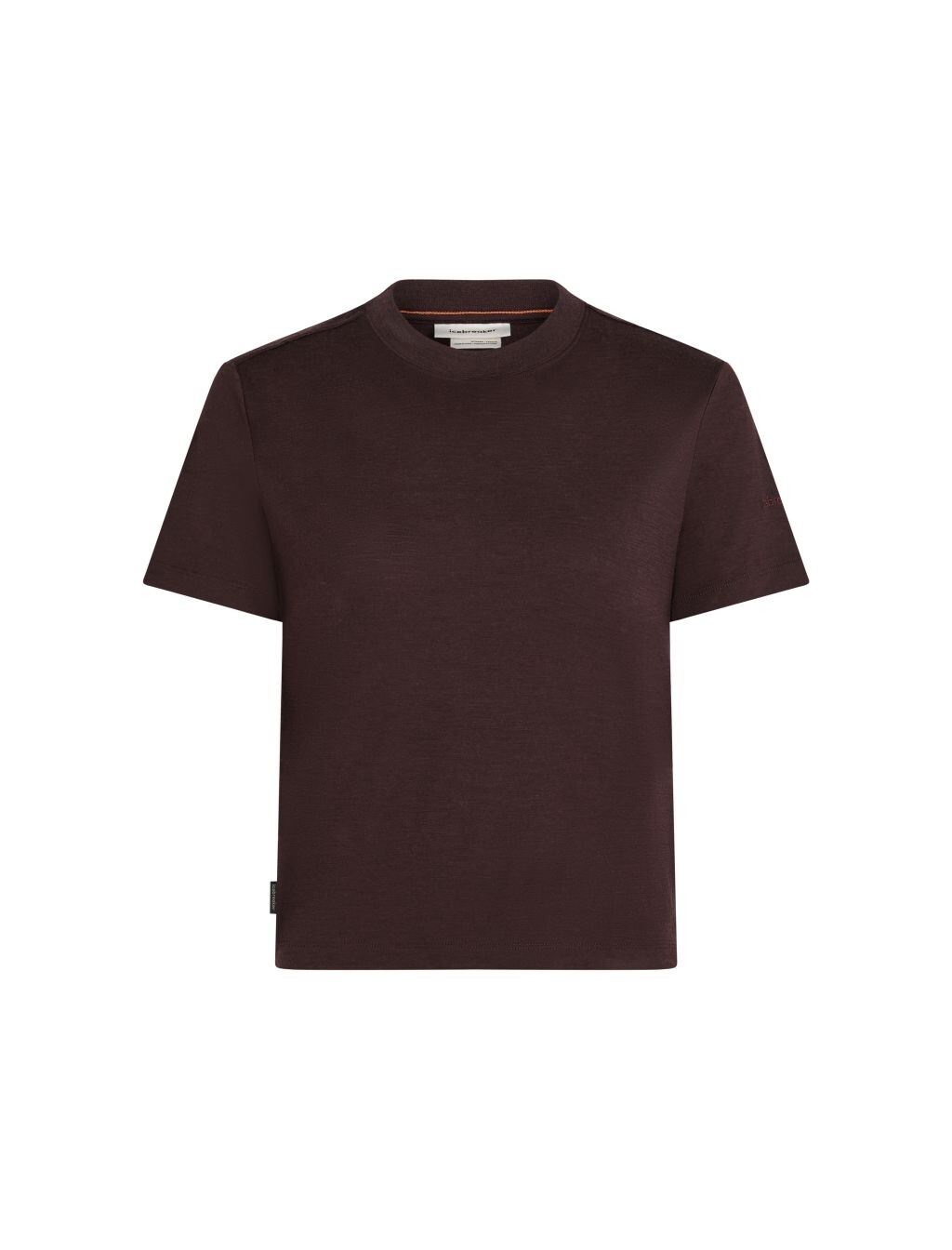 ICEBREAKER Wmns Merino 150 Tech Lite III SS Crop Tee, Bittersweet (vzorek) velikost: S