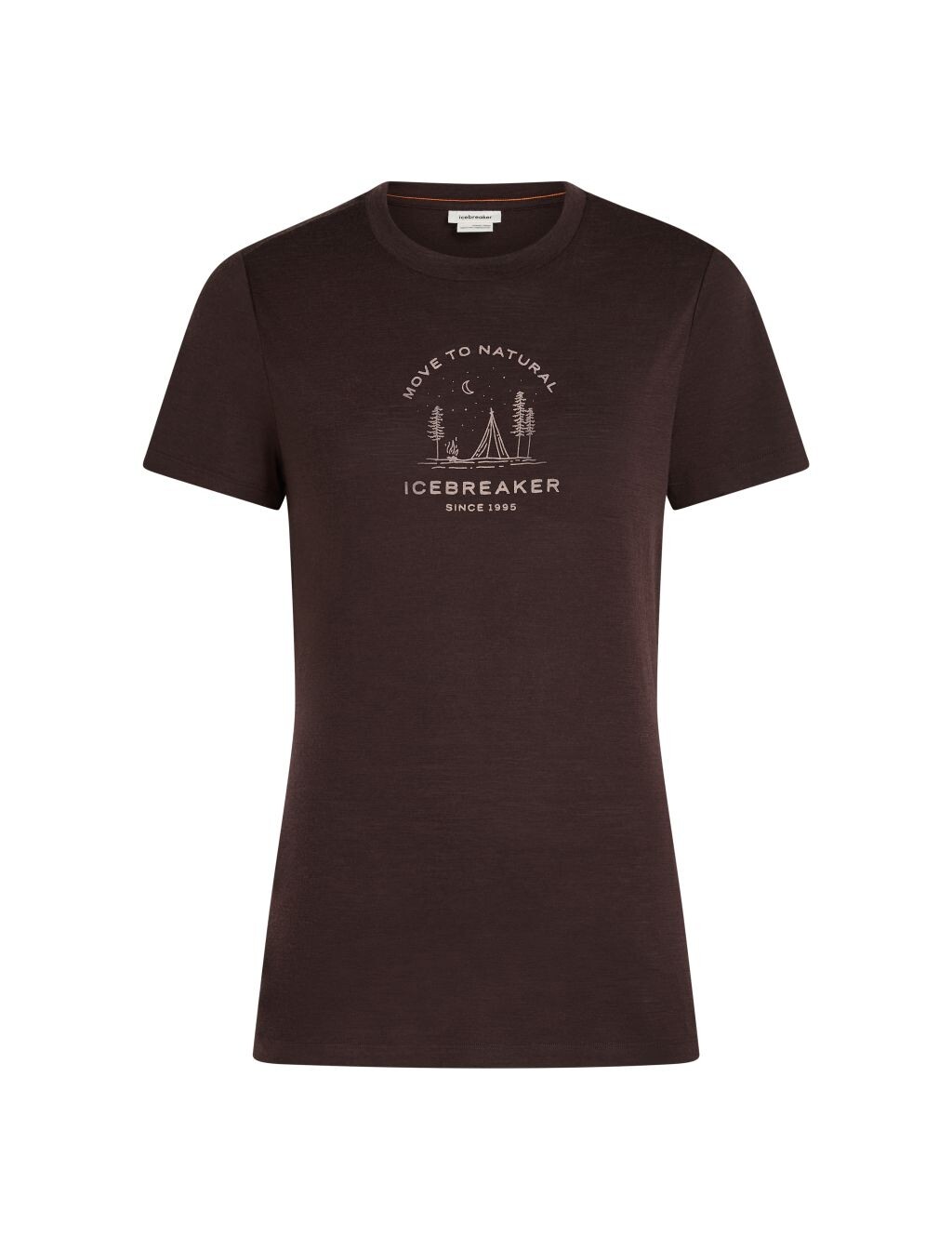 ICEBREAKER Wmns Merino 150 Tech Lite SS Tee Peace Pas, Bittersweet (vzorek) velikost: S