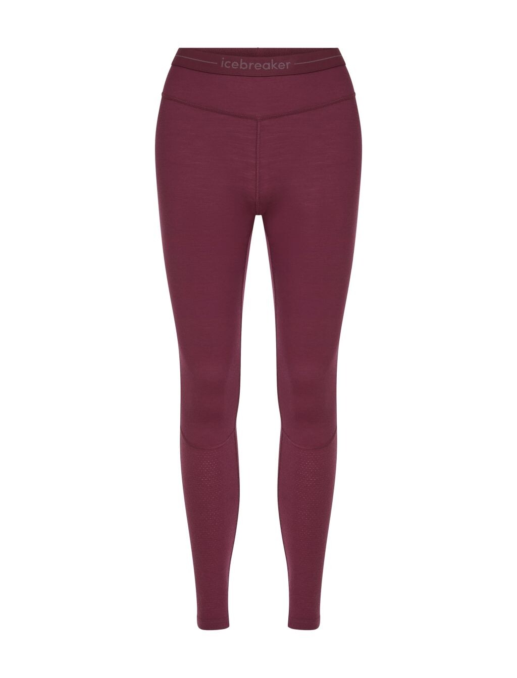 ICEBREAKER Wmns ZoneKnit 200 Leggings, Dark Berry (vzorek) velikost: S