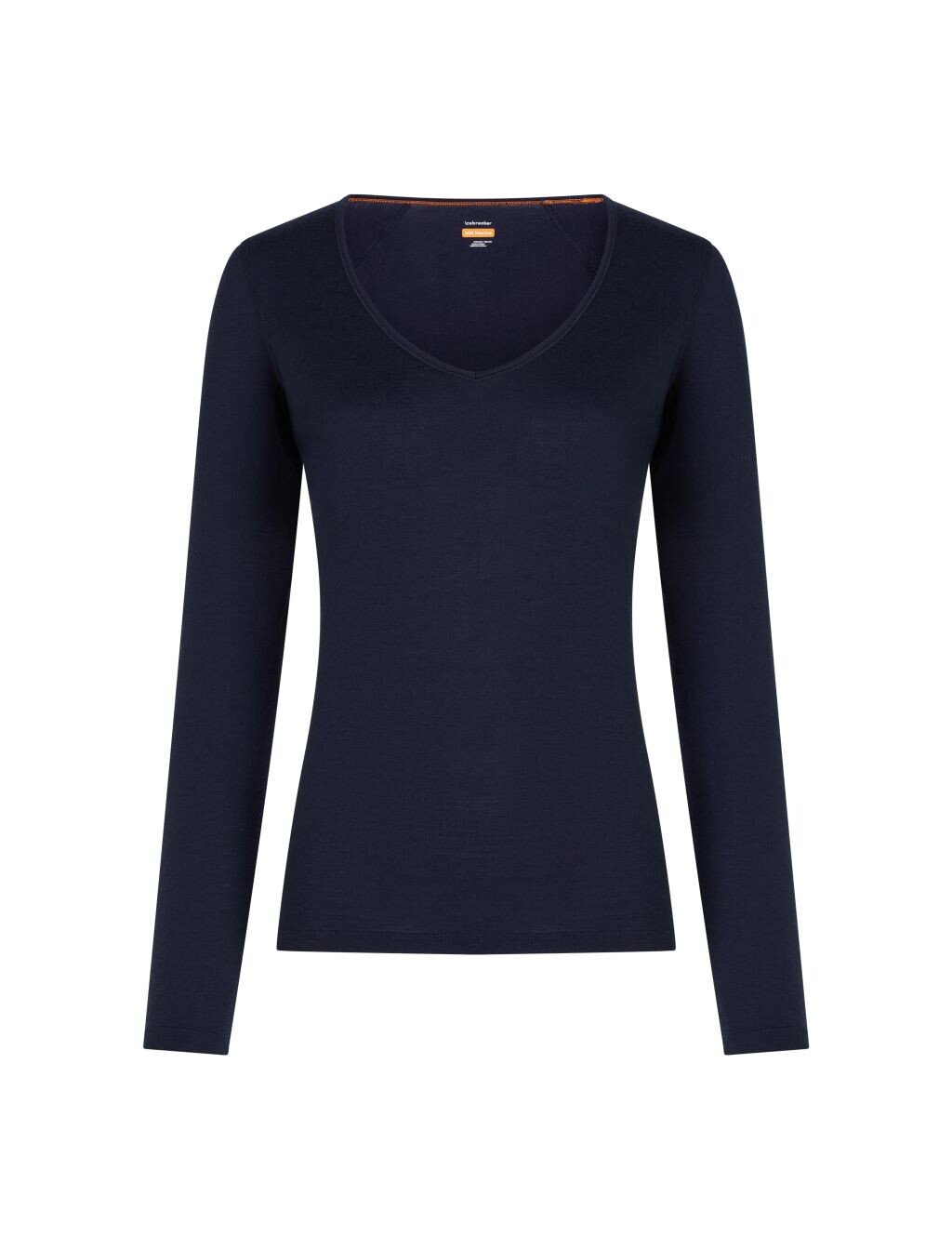 ICEBREAKER Wmns Merino 200 Oasis LS V Neck, Midnight Navy (vzorek) velikost: S