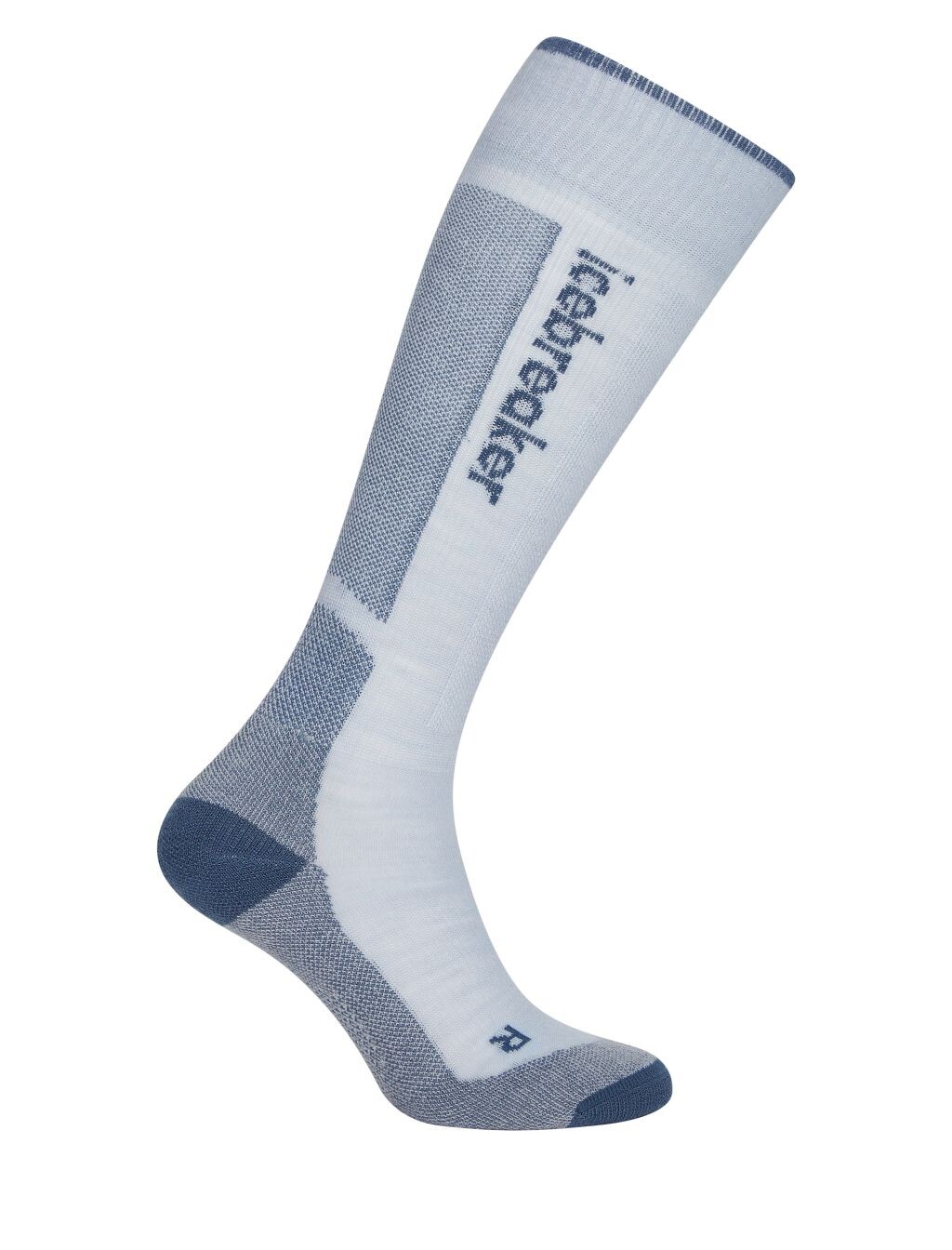 ICEBREAKER Wmns Merino Ski+ Light OTC, Zinc Blue/Dawn/Snow (vzorek) velikost: M