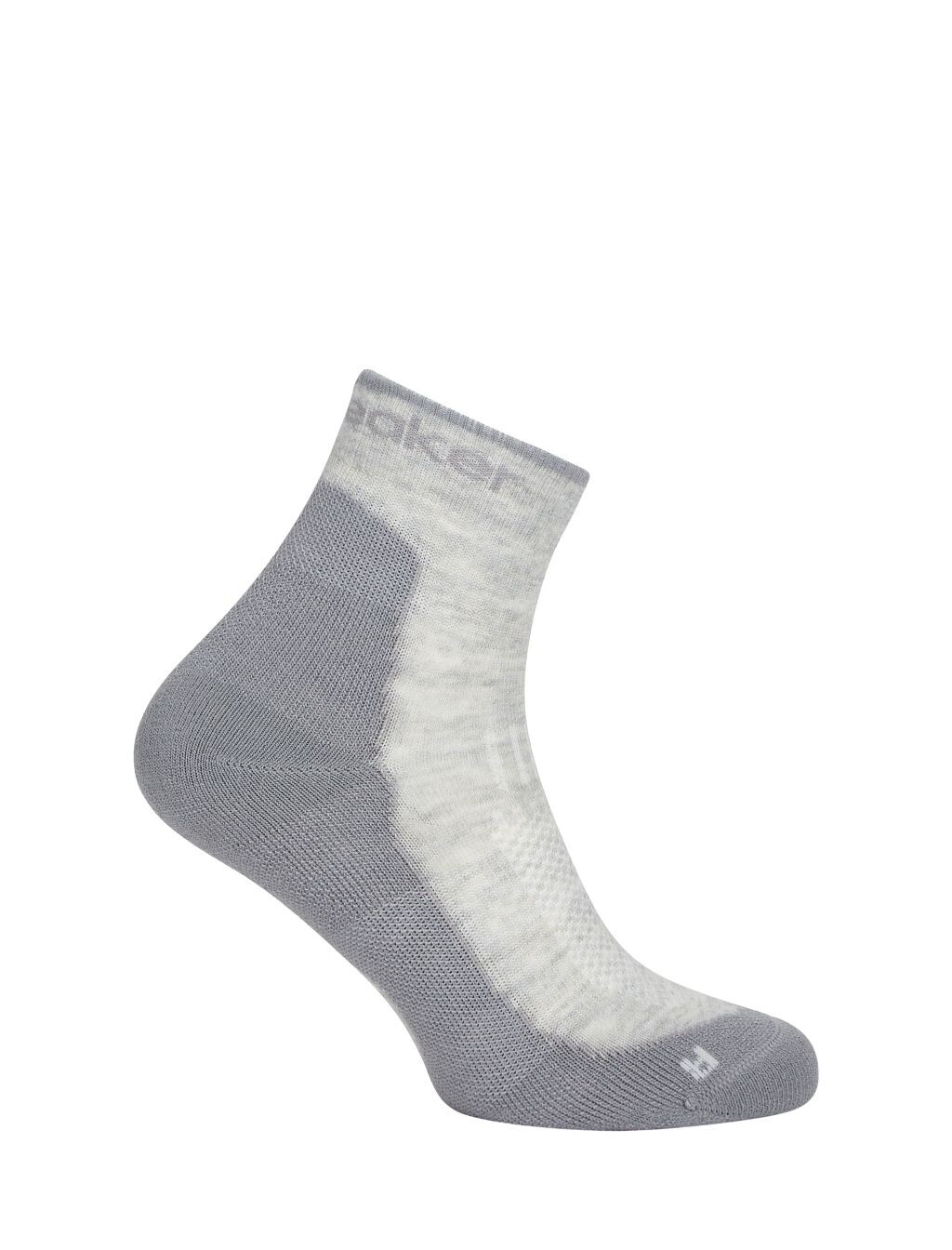 ICEBREAKER Wmns Merino Hike+ Light Mini, Blizzard Heather/Alloy (vzorek) velikost: M