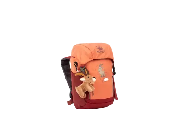 Kohla Happy Rocky 10 dětský turistický batoh Burnt Sienna