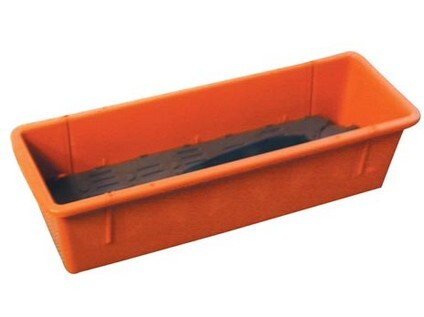 Samozavlažovací truhlík Frajman 60 cm, terakota, se spodním vypouštěním