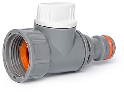Hadicový adaptér s ventilem Bradas White Line WL-2230, vnitřní závit 3/4″