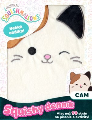 Squishmallows - Squishy denník - Cam - Kolektiv